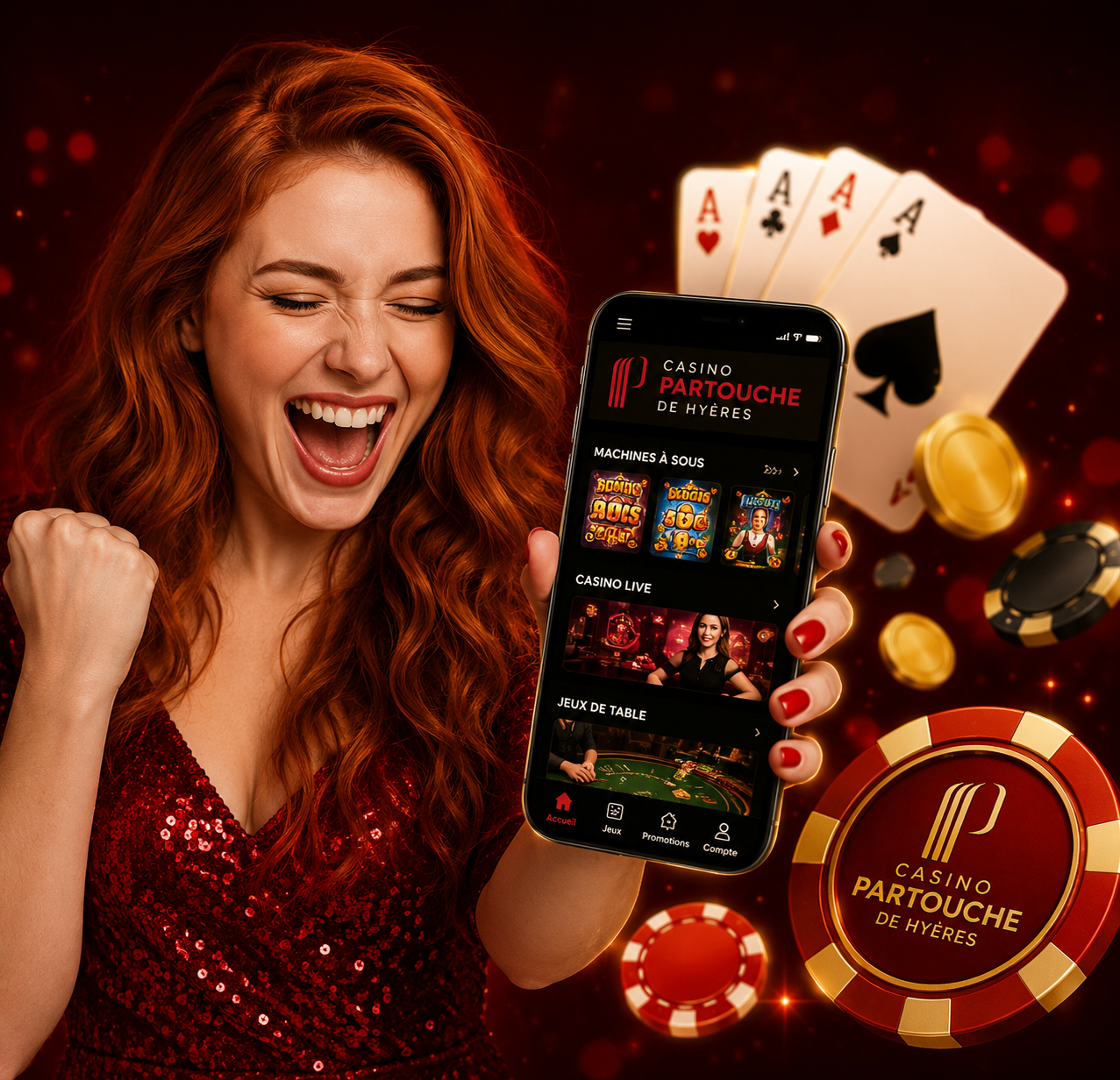 Application mobile Casino Partouche de Hyères